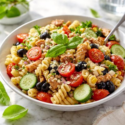 Image of Summer Pasta Salad with Tuna
