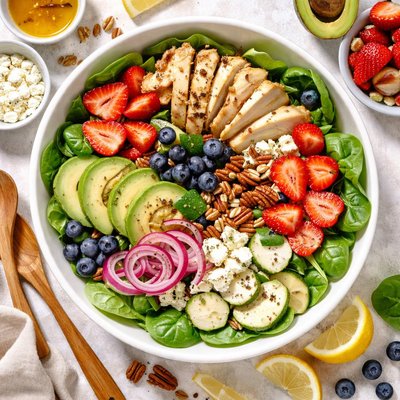 Image of Summer Spinach Salad