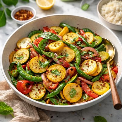 Image of Summer Squash Stir Fry