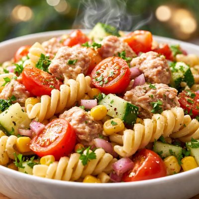 Image of Summer Tuna Pasta Salad