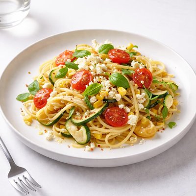 Image of Summer Veg Pasta with Feta