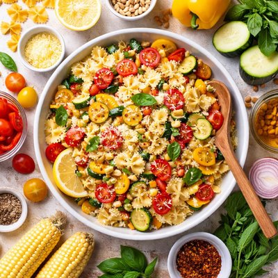 Image of Summer Veggies with Farfalle