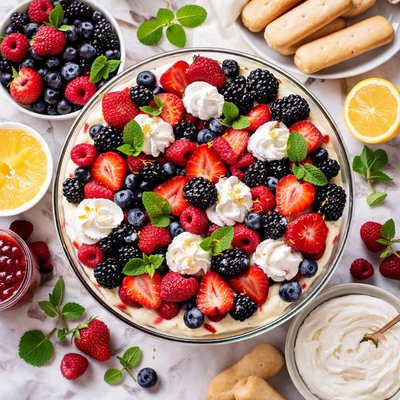 Image of Summerberry Ladyfinger Trifle