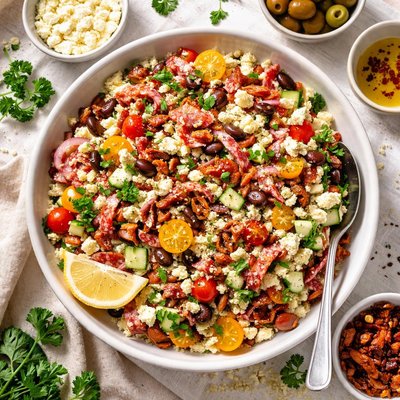 Image of Sun Dried Tomato and Salami Couscous Salad Whole Foods
