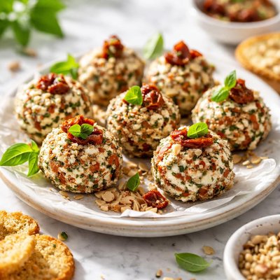 Image of Sun Dried Tomato Cheese Balls