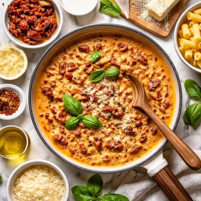 Image of Sun Dried Tomato Cream Sauce