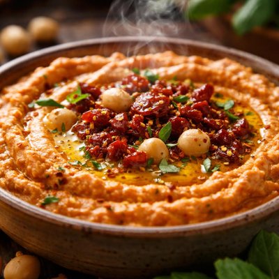 Image of Sun Dried Tomato Hummus