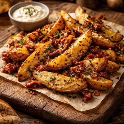 Image of Sun Dried Tomato Potato Wedges