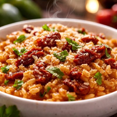 Image of Sun Dried Tomato Risotto