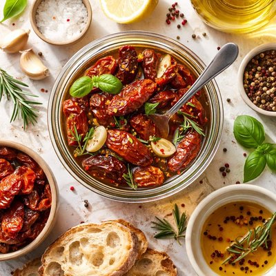 Image of Sun Dried Tomatoes in Olive Oil