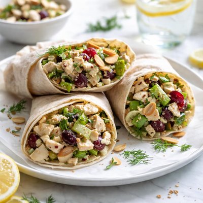 Image of Sunchoke Chicken Salad Wraps