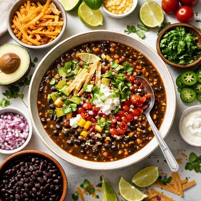 Image of Sunday Black Bean Soup