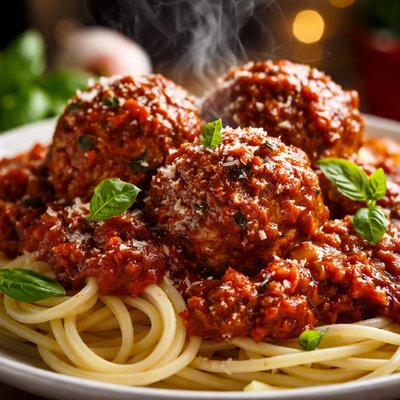 Image of Sunday Gravy Real Italian Spaghetti Sauce and Meatballs