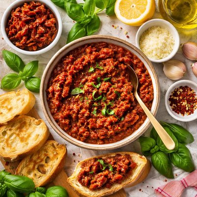 Image of Vegan Sundried Tomato Spread
