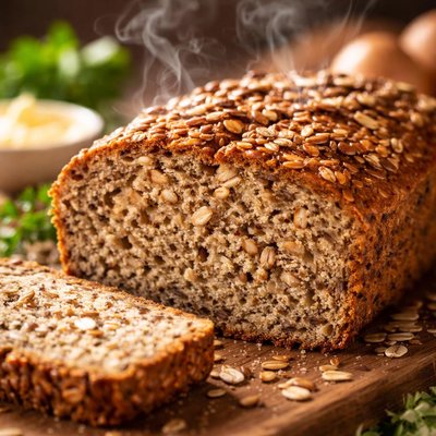 Image of Vegan Sunflower Seed Bread