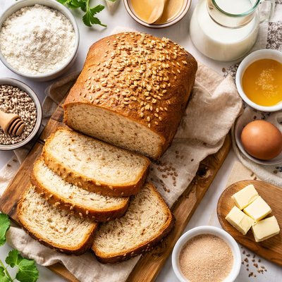 Image of Sunflower Seed Bread for Bread Machines