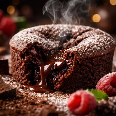 Image of Sunken Chocolate Cake