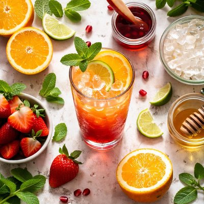 Image of Sunset Mocktail