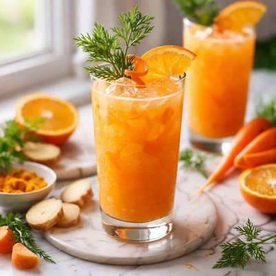 Image of Sunshine Carrot Cocktail