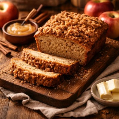 Image of Super Applesauce Bread