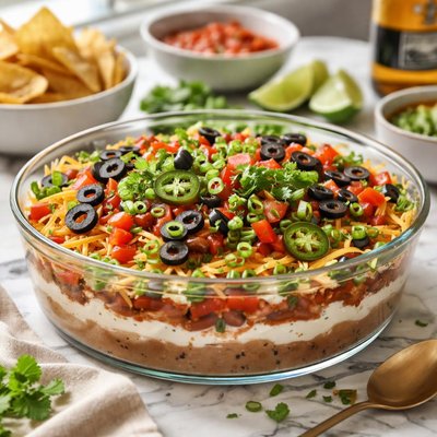 Image of Super Bowl Taco Dip