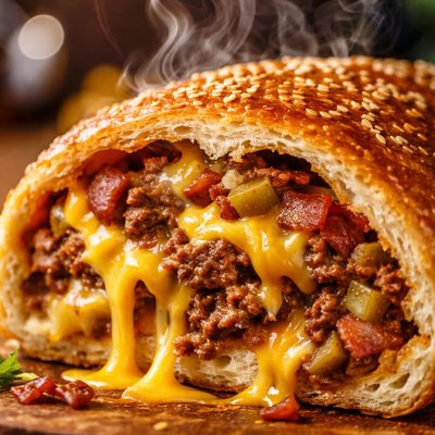 Image of Super Cheeseburger Loaf