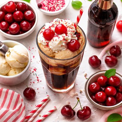 Image of Super Cherry Cola Float
