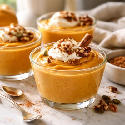 Image of Super Creamy Pumpkin Pudding