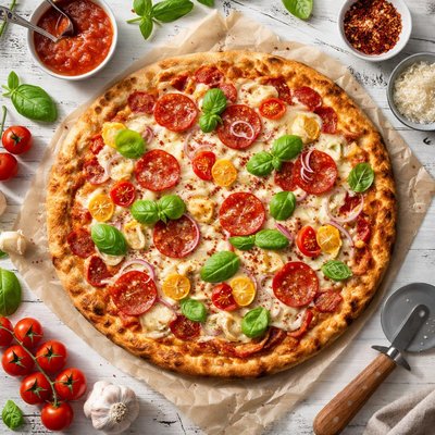 Image of Super Crispy Thin Pizza Crust