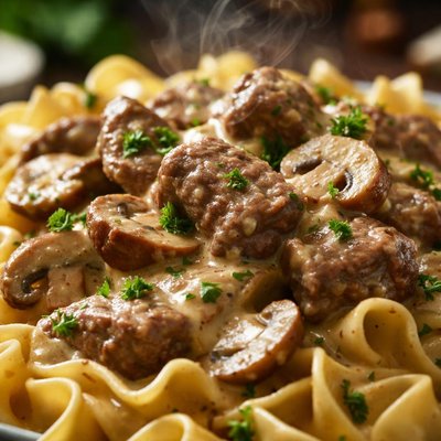 Image of Super Easy and Tasty Beef Stroganoff