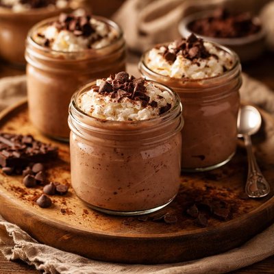 Image of Super Easy Chocolate Ricotta Mousse