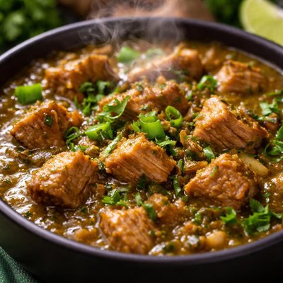 Image of Super Easy Crock Pot Chile Verde