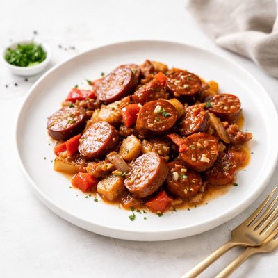 Image of Super Easy Crock Pot Kielbasa