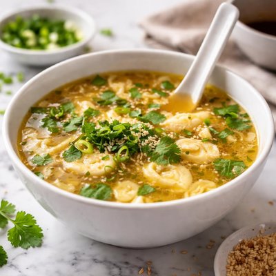 Image of Super Easy Egg Flower Soup