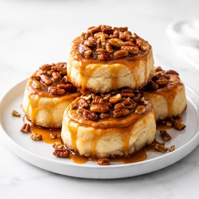 Image of Super Easy Gooey Pecan Caramel Rolls
