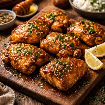 Image of Super Easy Honey Curry Chicken