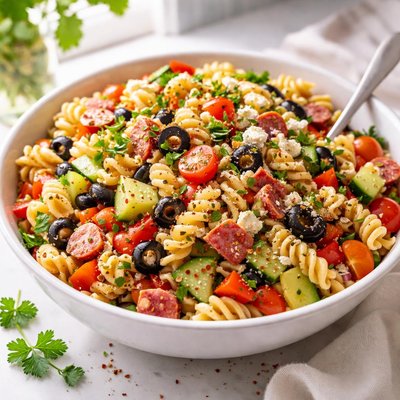 Image of Super Easy Pasta Salad