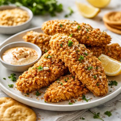 Image of Super Easy Ritz Cracker Breading