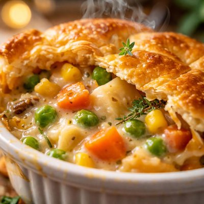 Image of Super Easy Veggie Pot Pie