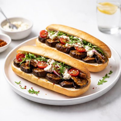 Image of Super Eggplant Subs