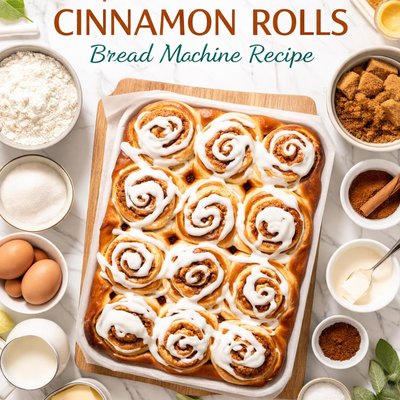 Image of Super Fantastic Cinnamon Rolls Bread Machine Recipe