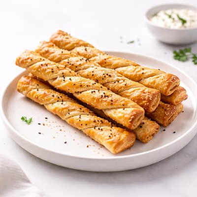 Image of Super Fast Puff Pastry Breadsticks