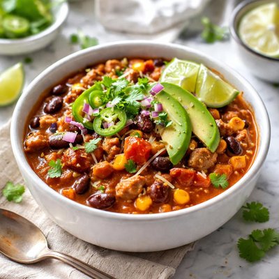 Image of Super Healthy Turkey Chili
