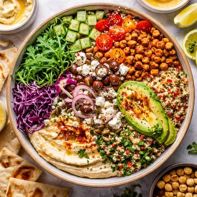 Image of Super Hummus Salad