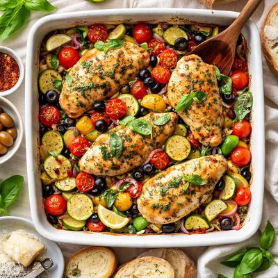 Image of Super Lazy Italian Chicken