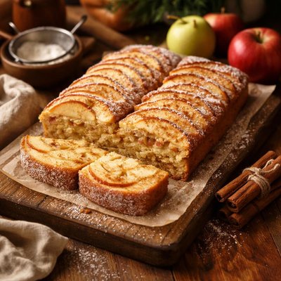 Image of Super Low Fat Turkish Apple Cake