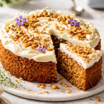 Image of Super Moist Diabetic Spiced Carrot Cake
