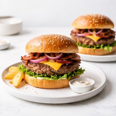 Image of Super Pork Burgers