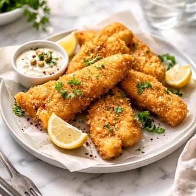 Image of Super Simple Golden Crispy Fish