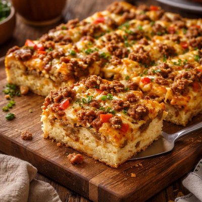 Image of Super Simple Sausage Breakfast Casserole